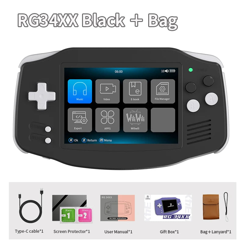 ANBERNIC RG 34XX Handheld Game Console