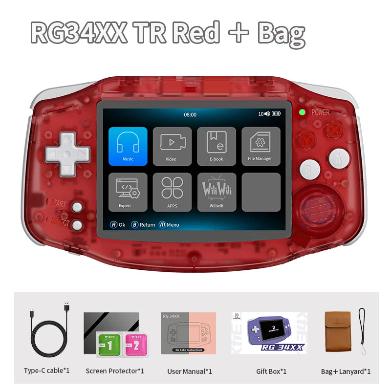ANBERNIC RG 34XX Handheld Game Console