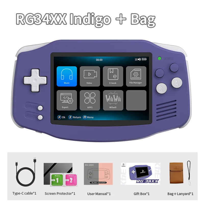ANBERNIC RG 34XX Handheld Game Console