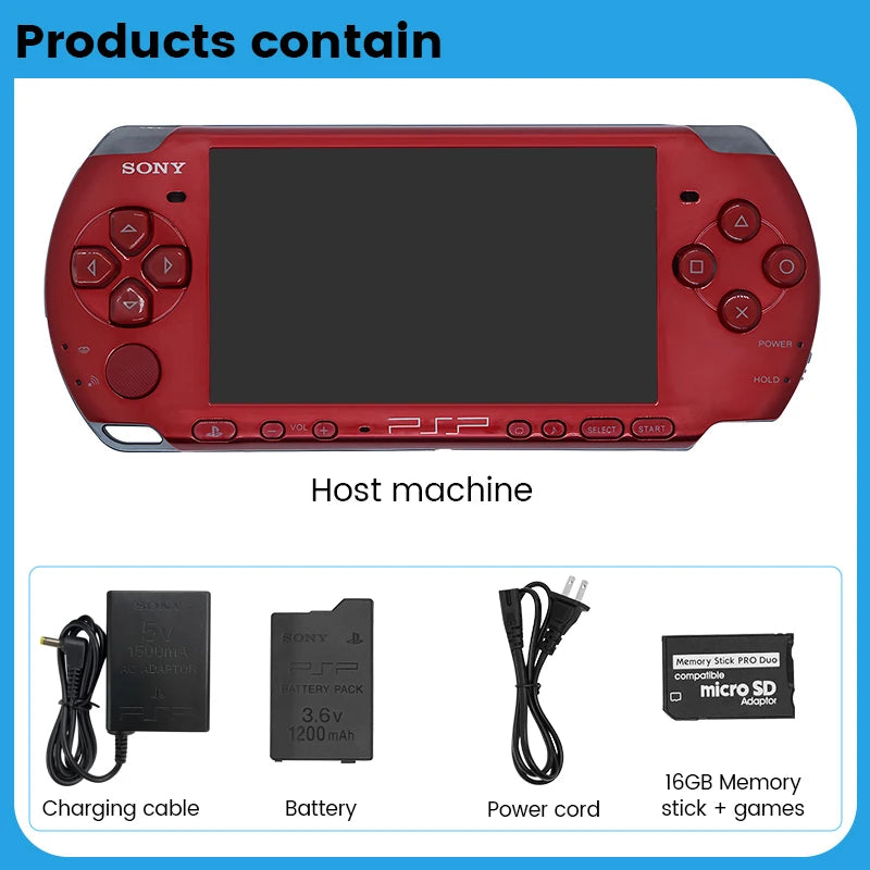 PSP 3000 Handheld Game Console