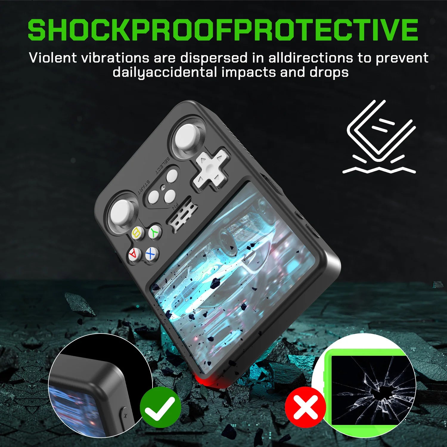 R36S Silicone Case