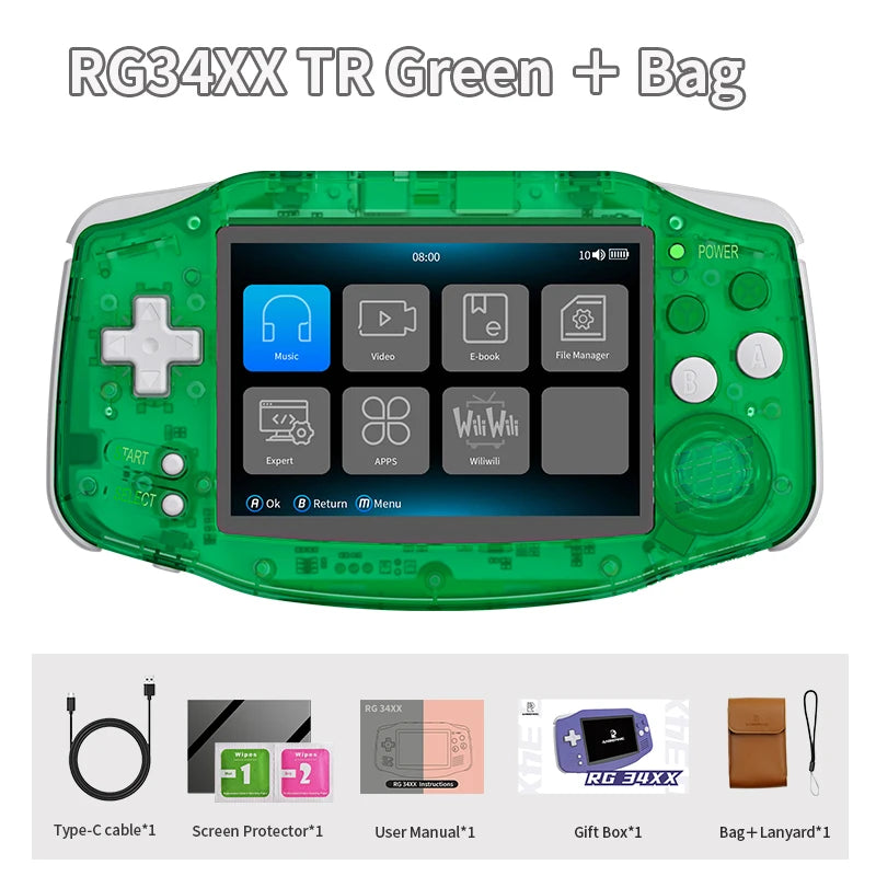 ANBERNIC RG 34XX Handheld Game Console