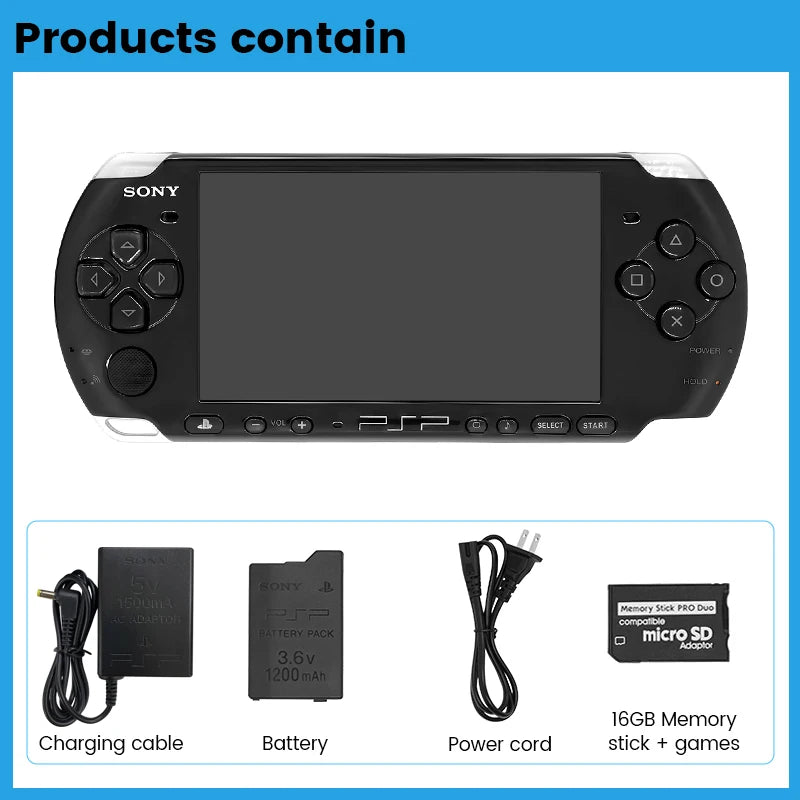 PSP 3000 Handheld Game Console