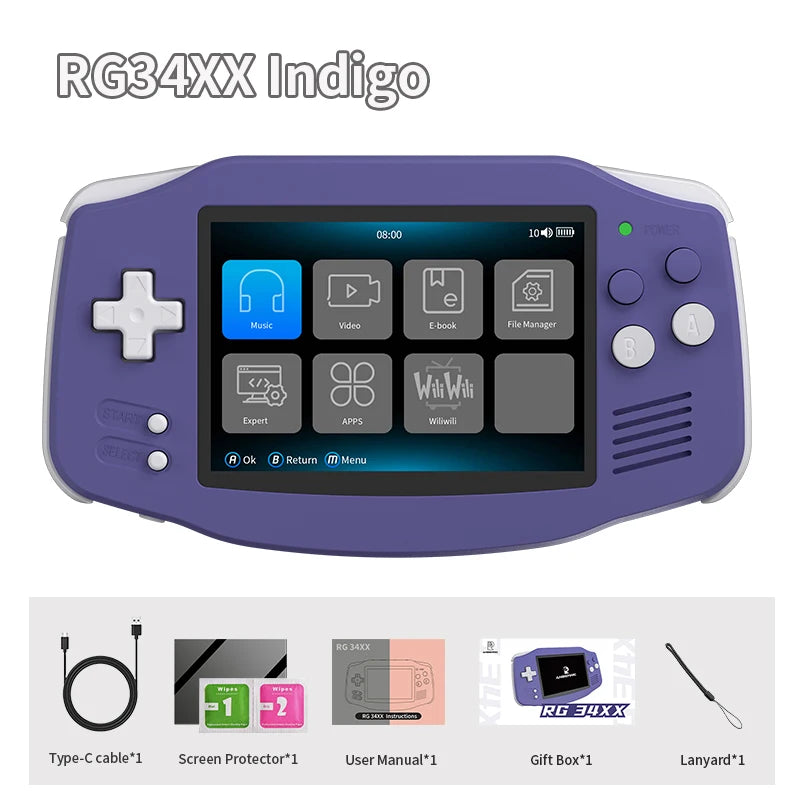 ANBERNIC RG 34XX Handheld Game Console