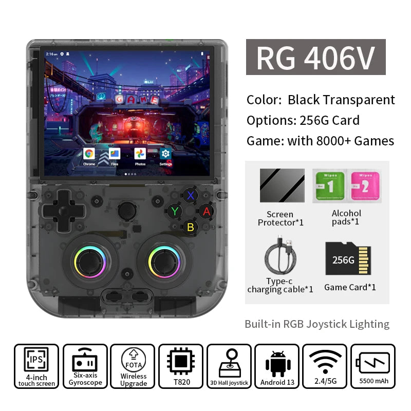 ANBERNIC RG 406V Handheld Game Console