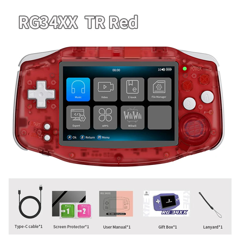 ANBERNIC RG 34XX Handheld Game Console
