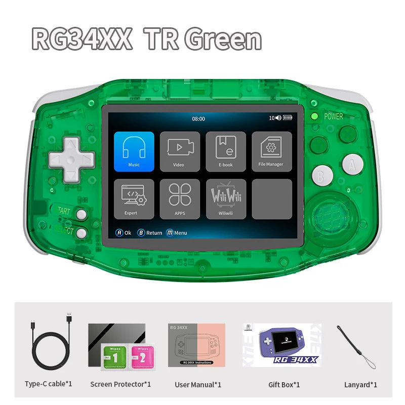 ANBERNIC RG 34XX Handheld Game Console