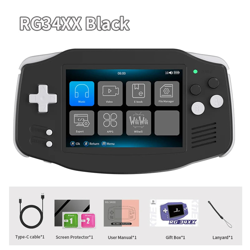 ANBERNIC RG 34XX Handheld Game Console