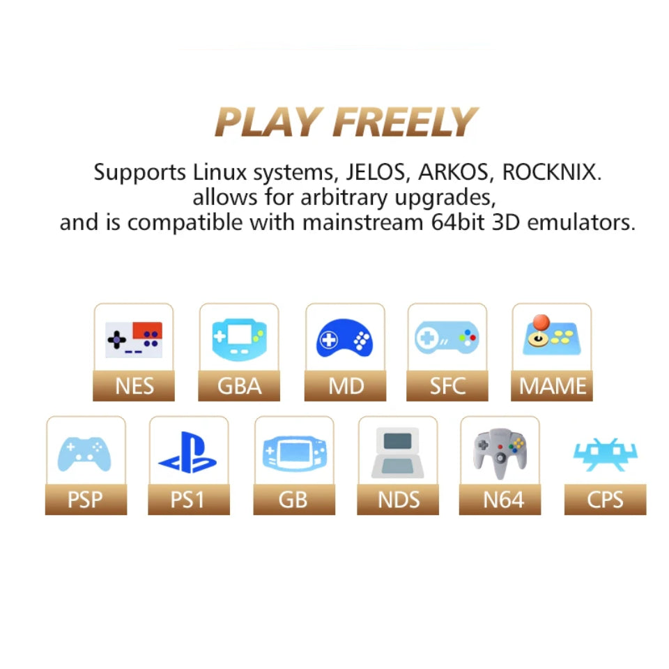r36h supports multiple emulators and os