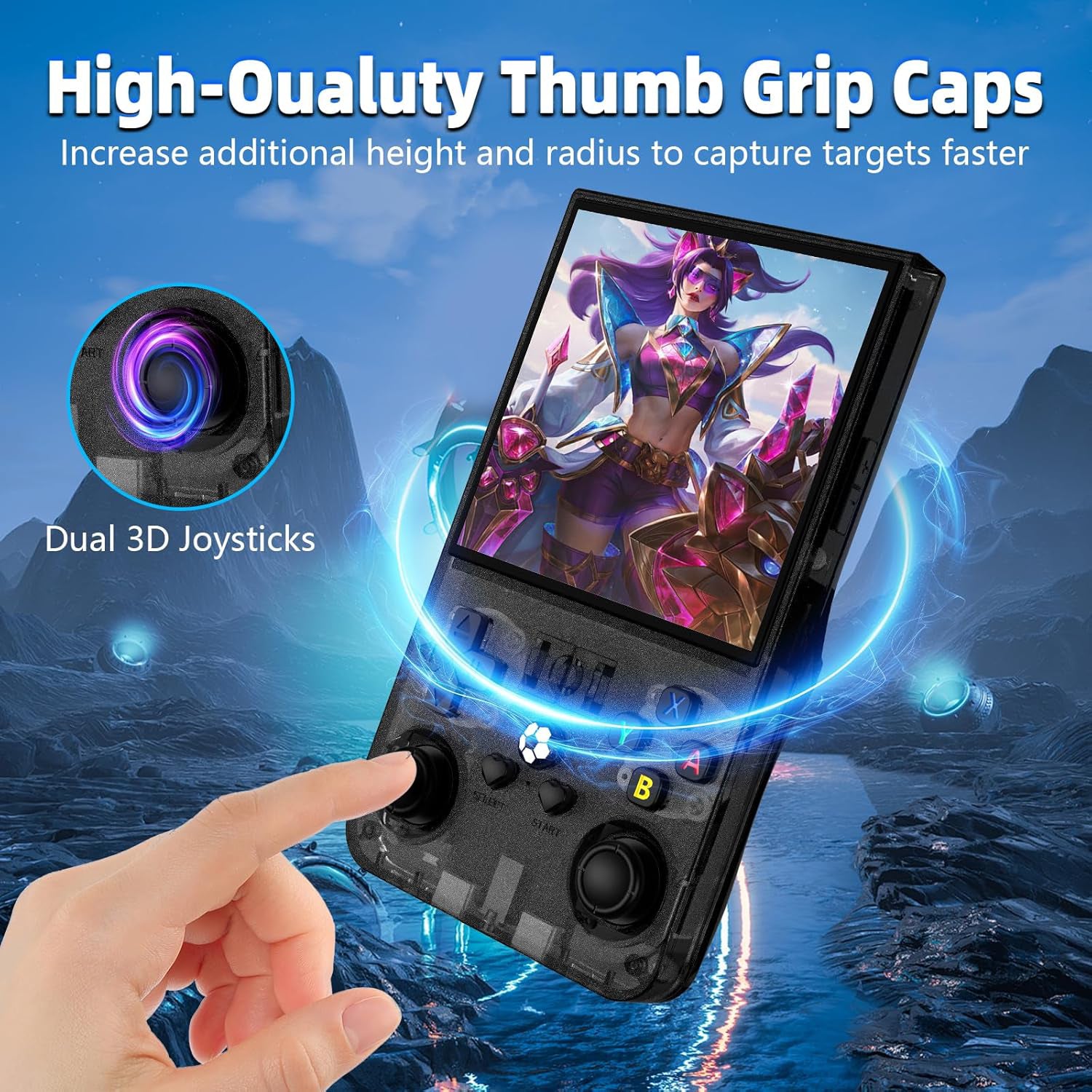 r36max thumb grip cap 3d