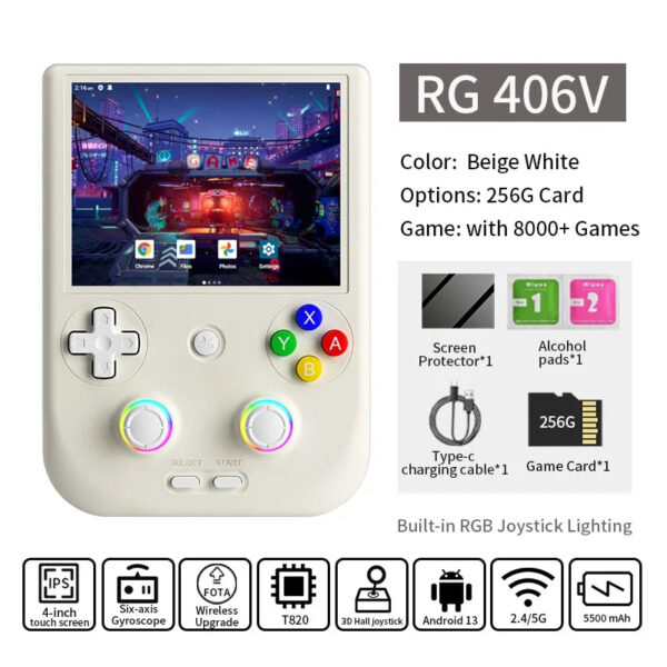 ANBERNIC RG 406V Handheld Game Console